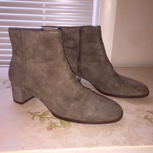 Via Spiga Suede Booties 9.5